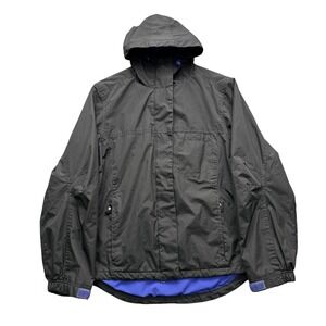 C9 by Champion S9147-JTV Windbreaker Jacket Mens M Black Blue Hooded Outdoor
